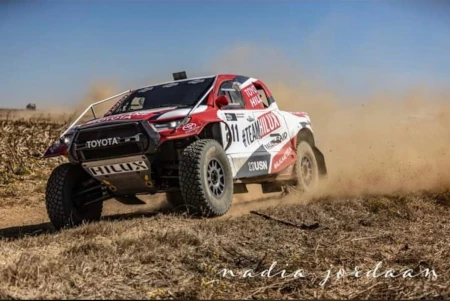 Johan and Werner Horn Parys 400 Rally