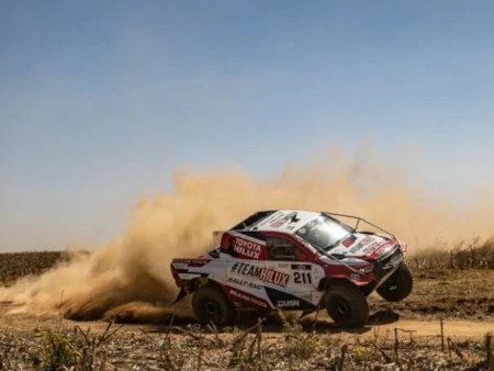 Johan and Werner Horn Parys 400 Rally