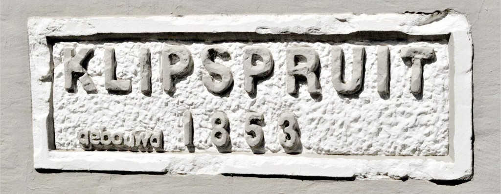 Klipspruit Parys 1853