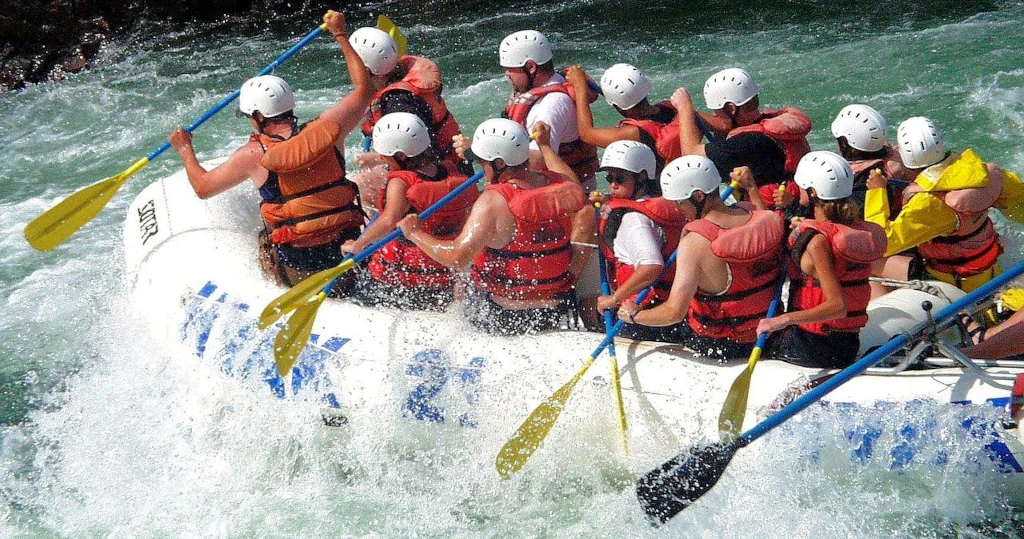 River rafting Parys